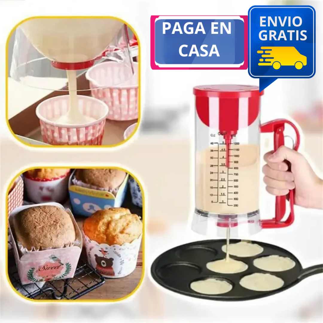 "Mixmaster" Mezclador Eléctrico de masa para Pancake y Crepes.