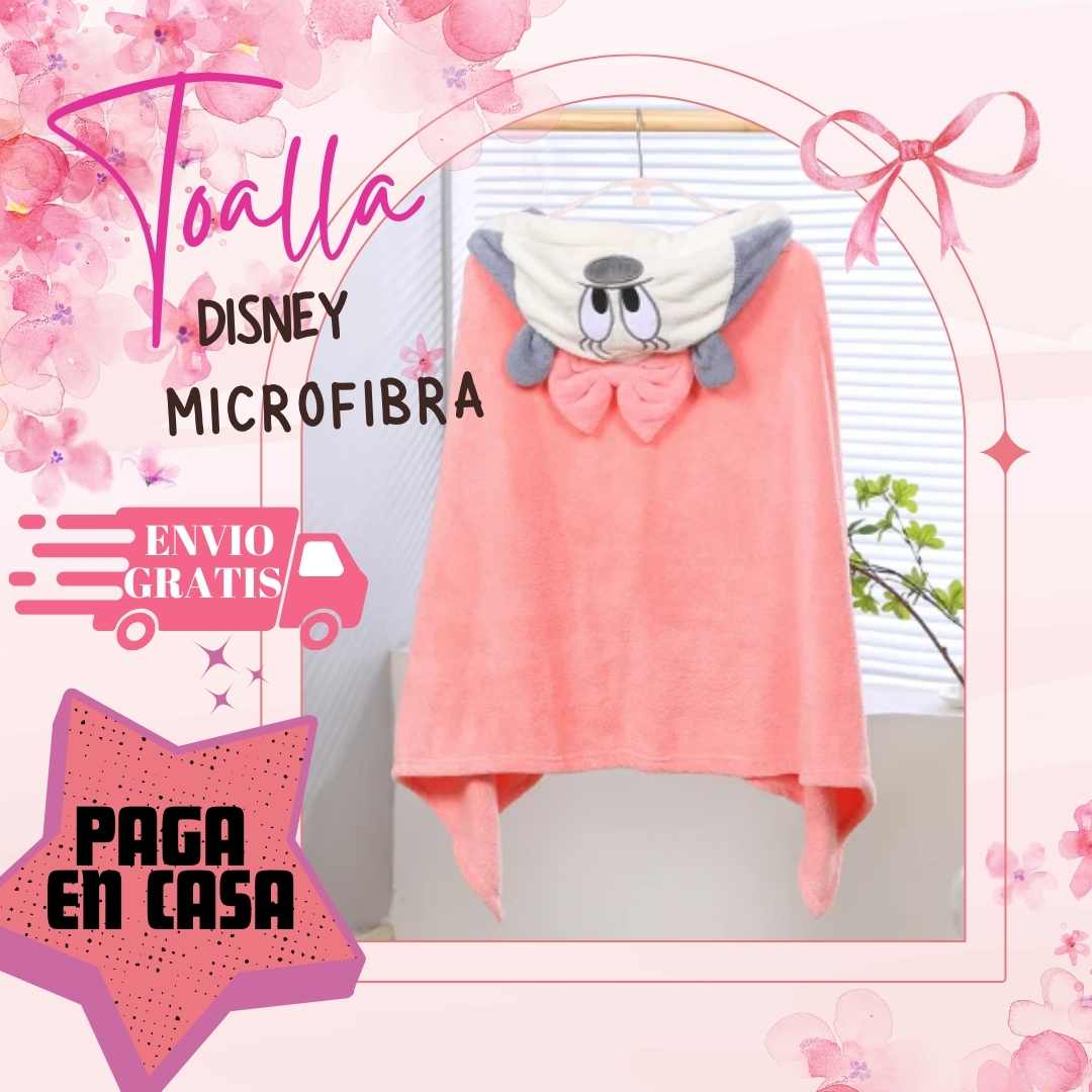 Toalla Mickey Microfibra Niños