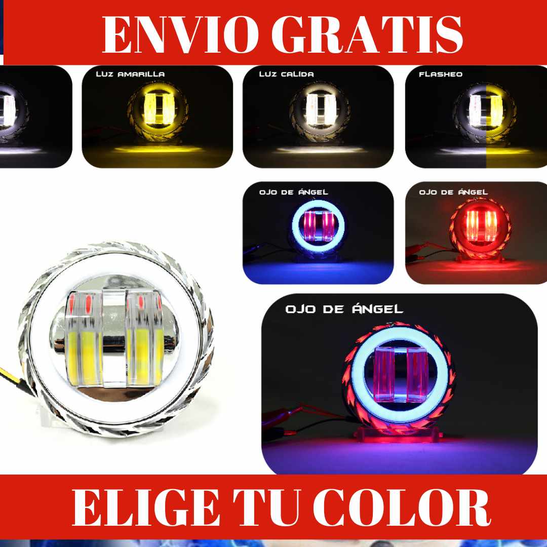 Luces Proyector Ojo de Diablo, el mejor fierro para tu moto