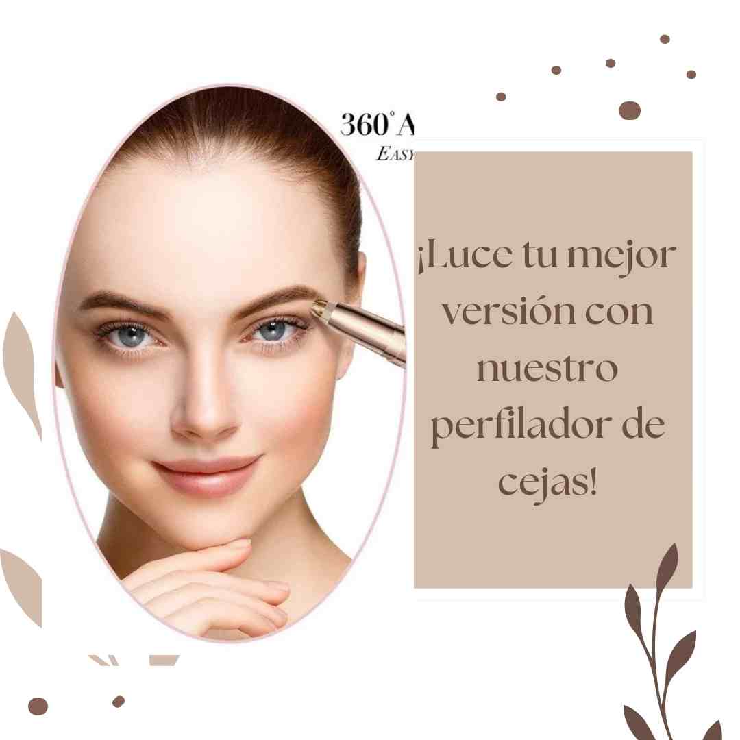 "BrowLuxe" Perfilador Depilador de Cejas