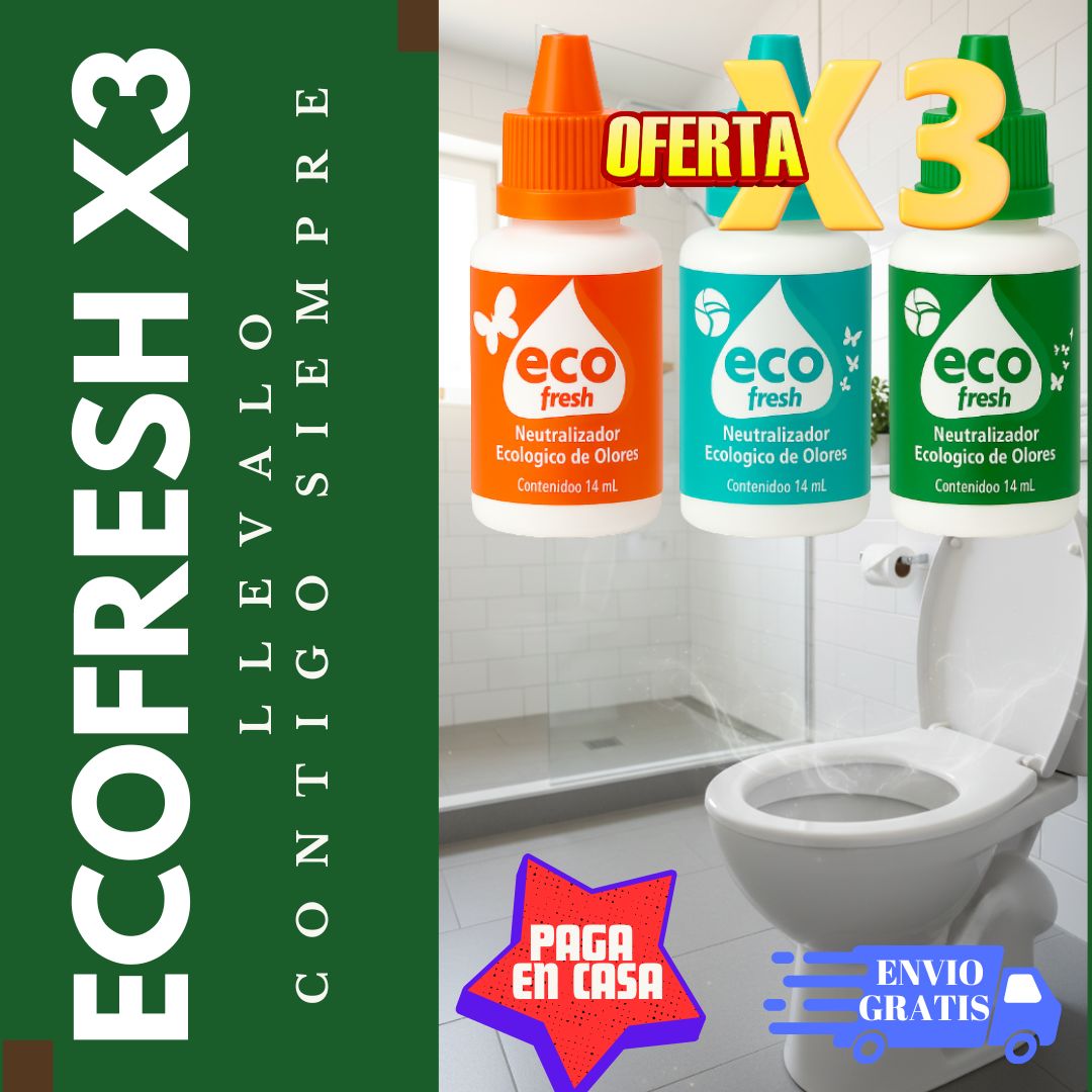 Gotas Eco Fresh "Ofertax3"