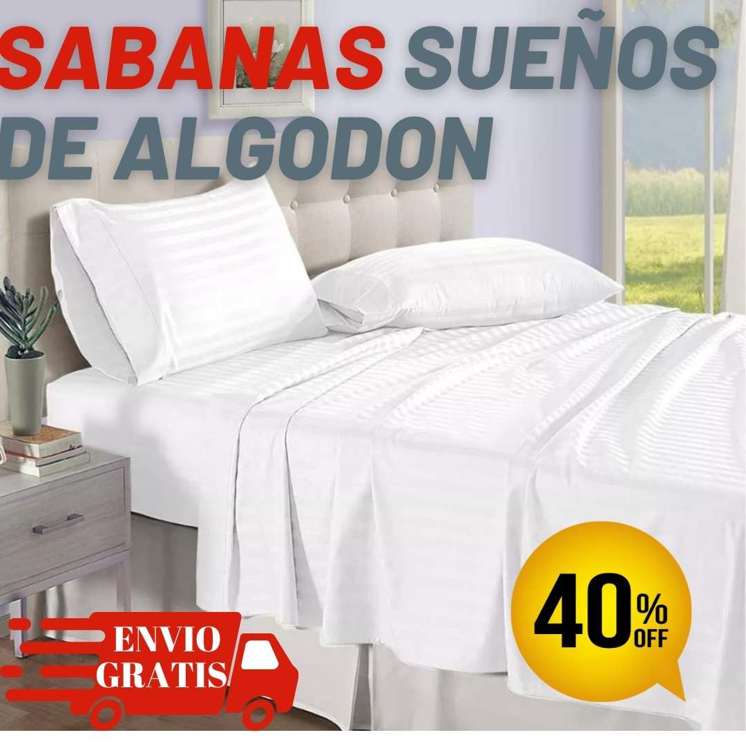 SABANAS DOBLES SUEÑOS DE ALGODON