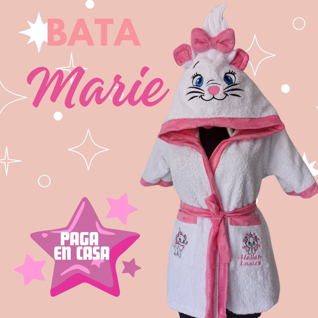 "BataBum" Batas de baño, PERSONALIZADAS! Selecciona talla y modelo en la parte de abajo, Compra ahora y el equipo de logistica se comunica contigo para asesorarte.