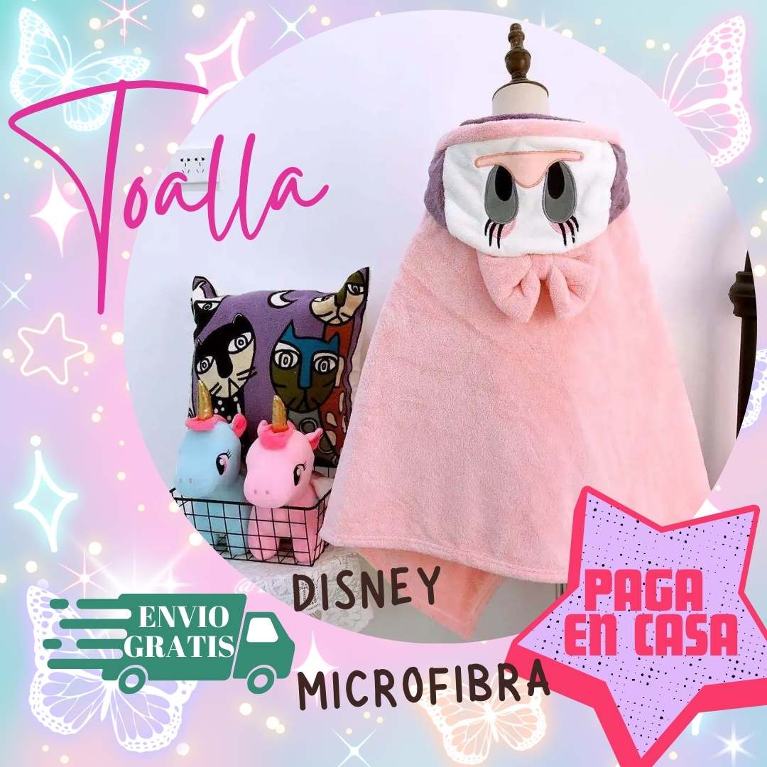 Toalla Disney Microfibra Niños