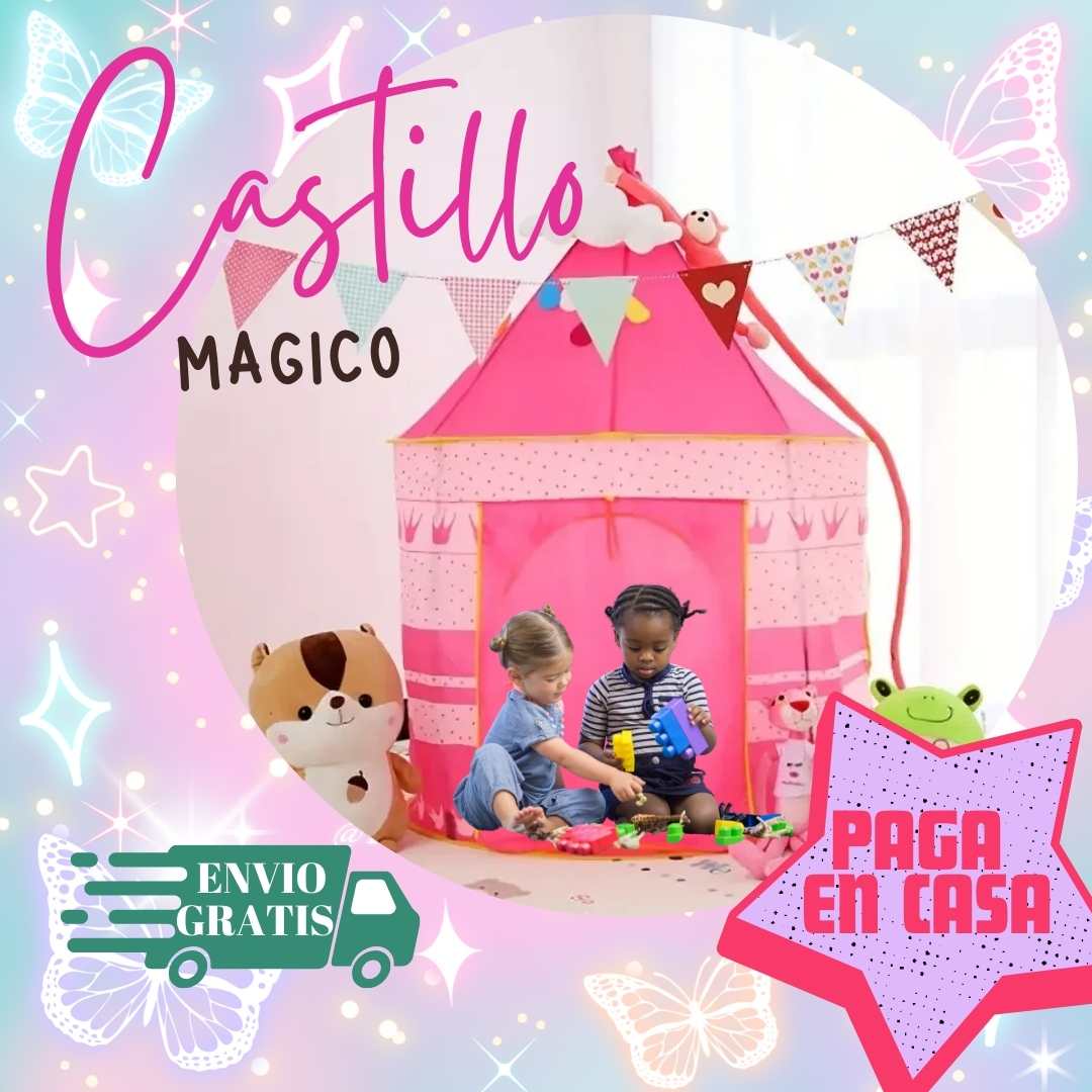 "Castillo Magico" tipo carpa plegable