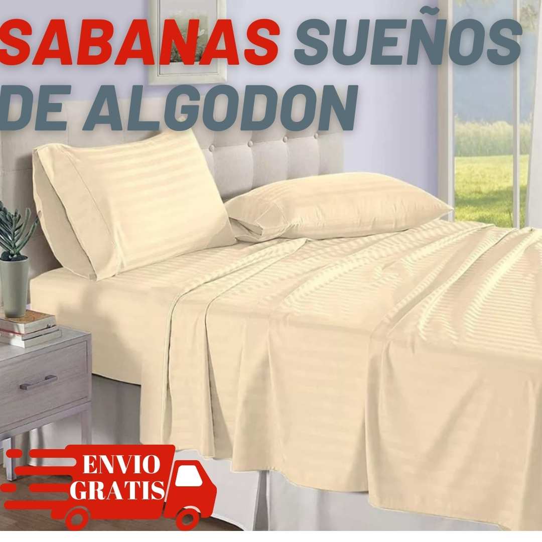 SABANAS DOBLES SUEÑOS DE ALGODON
