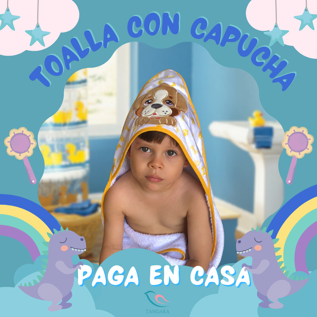🌈🦄 Toalla Personalizada para Bebes y Niños:✨💦¿Cómo funciona? 🛁 Selecciona la toalla que te enamore. 🧼 Haz tu pedido con un clic. 📞 Nos pondremos en contacto contigo para ultimar cada detalle.