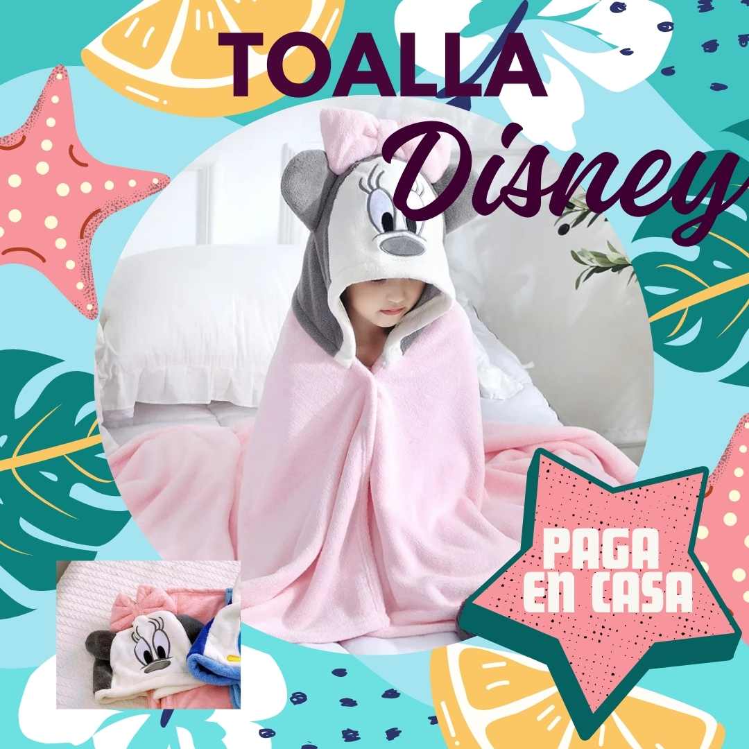 Toalla Mickey Microfibra Niños