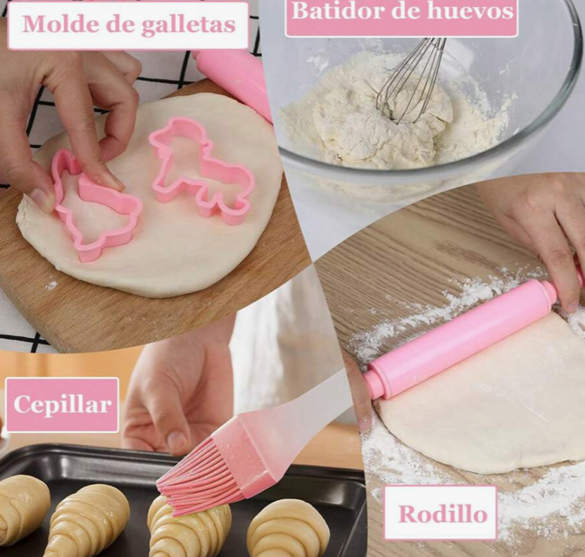 KIT de Pastelería para Niñas: ¡Crea Momentos Dulces y Divertidos!