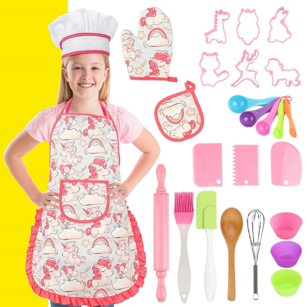 KIT de Pastelería para Niñas: ¡Crea Momentos Dulces y Divertidos!