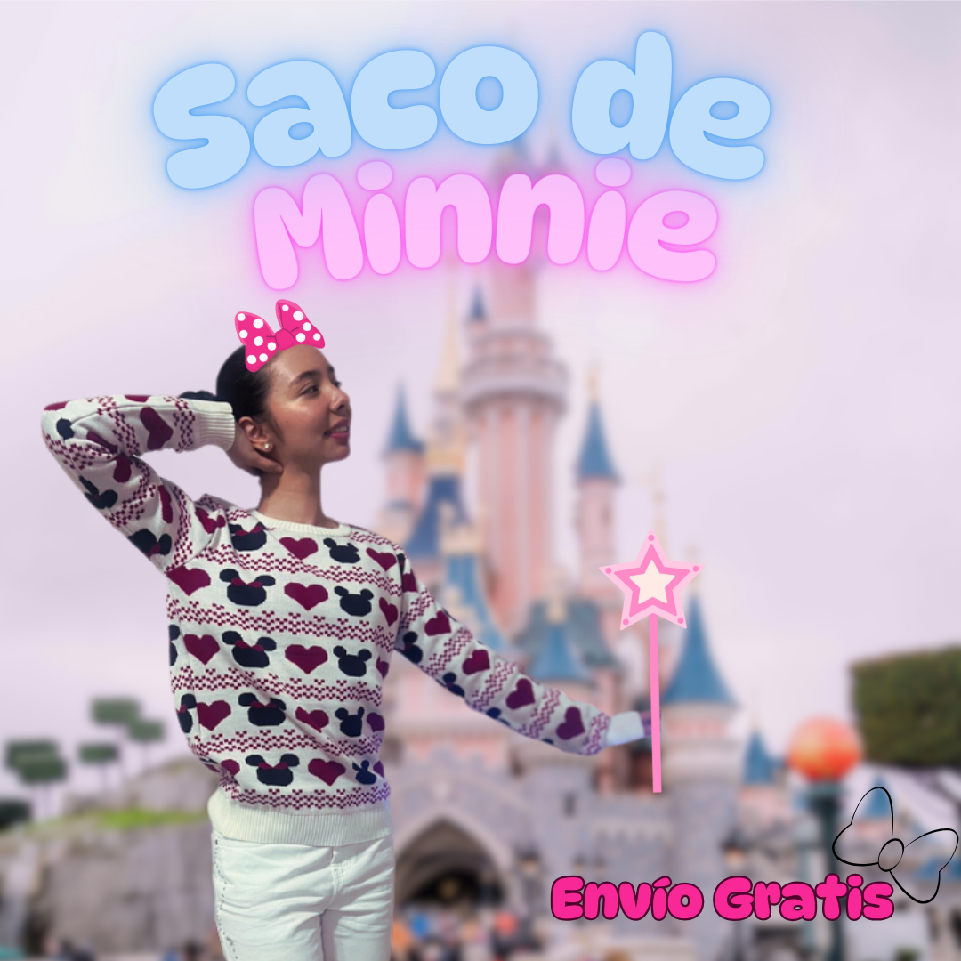 🧶✨ Sacos de Lana Minnie: Calidez, Estilo y Magia Disney ✨🧶