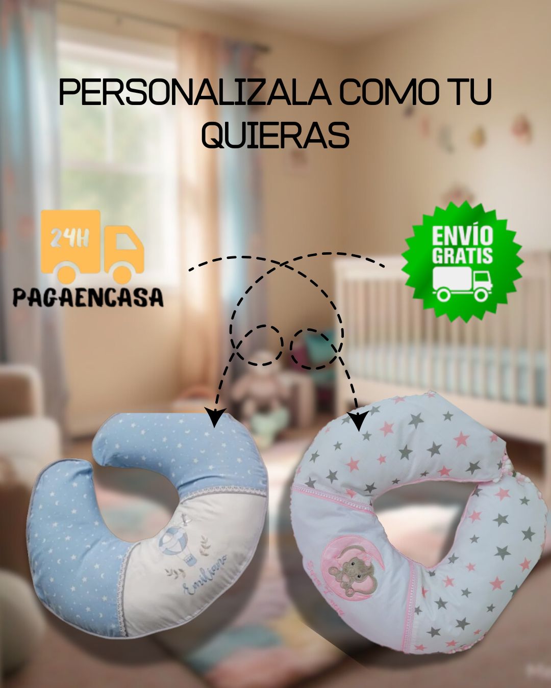 Dona Materna Personalizada: Confort y Relajación para Mamá en Cada Momento ✨🌷