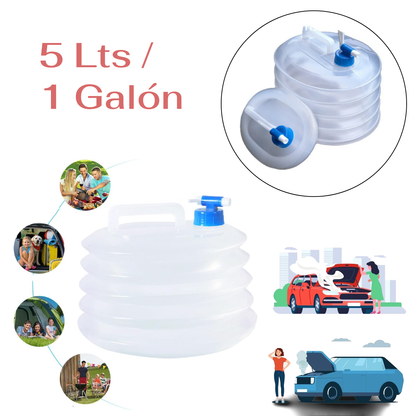 💧 Galón Pro - Botellón de Agua (5 Litros) 🏋️‍♂️
