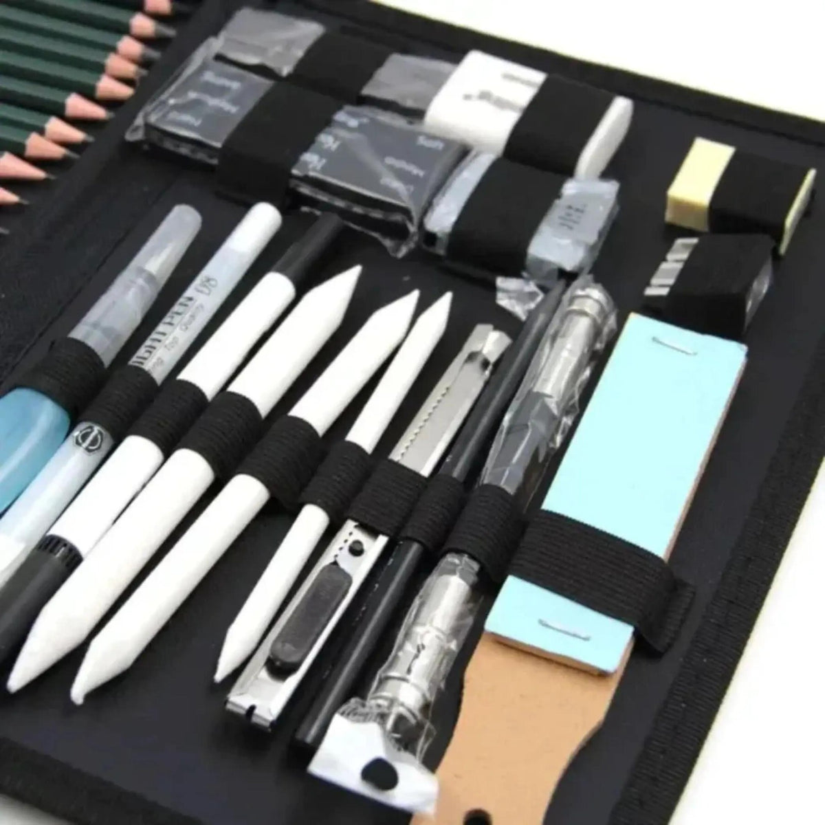 Kit de dibujo a lapiz X 42 piezas