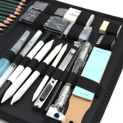 Kit de dibujo a lapiz X 42 piezas