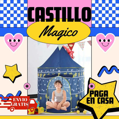 "Castillo Magico" tipo carpa plegable