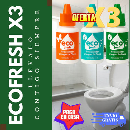Gotas Eco Fresh "Ofertax3"