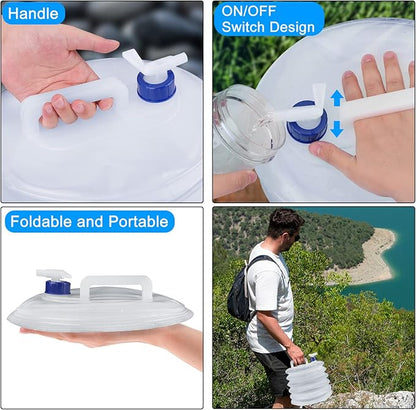 💧 Galón Pro - Botellón de Agua (5 Litros) 🏋️‍♂️