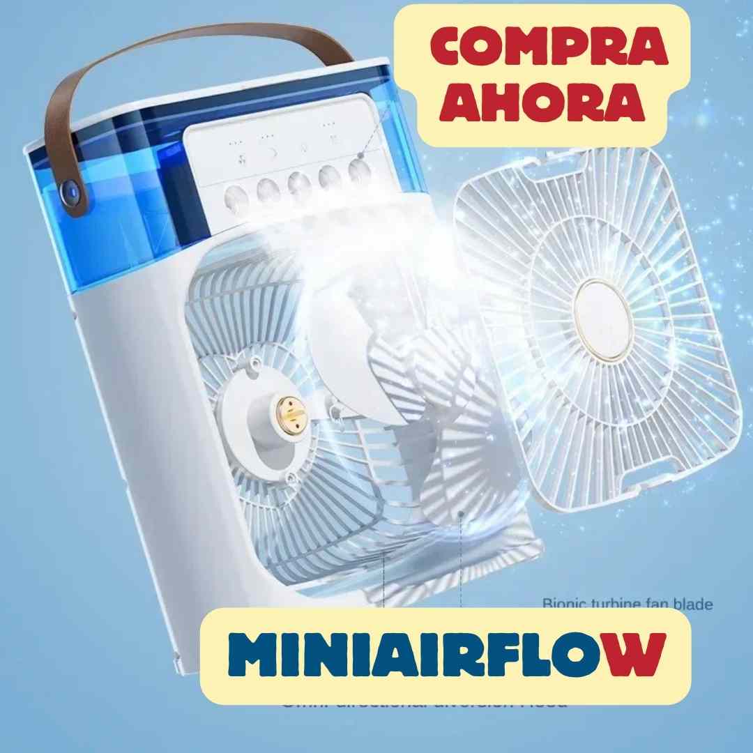 MiniAirFlow Mini ventilador y humidificador