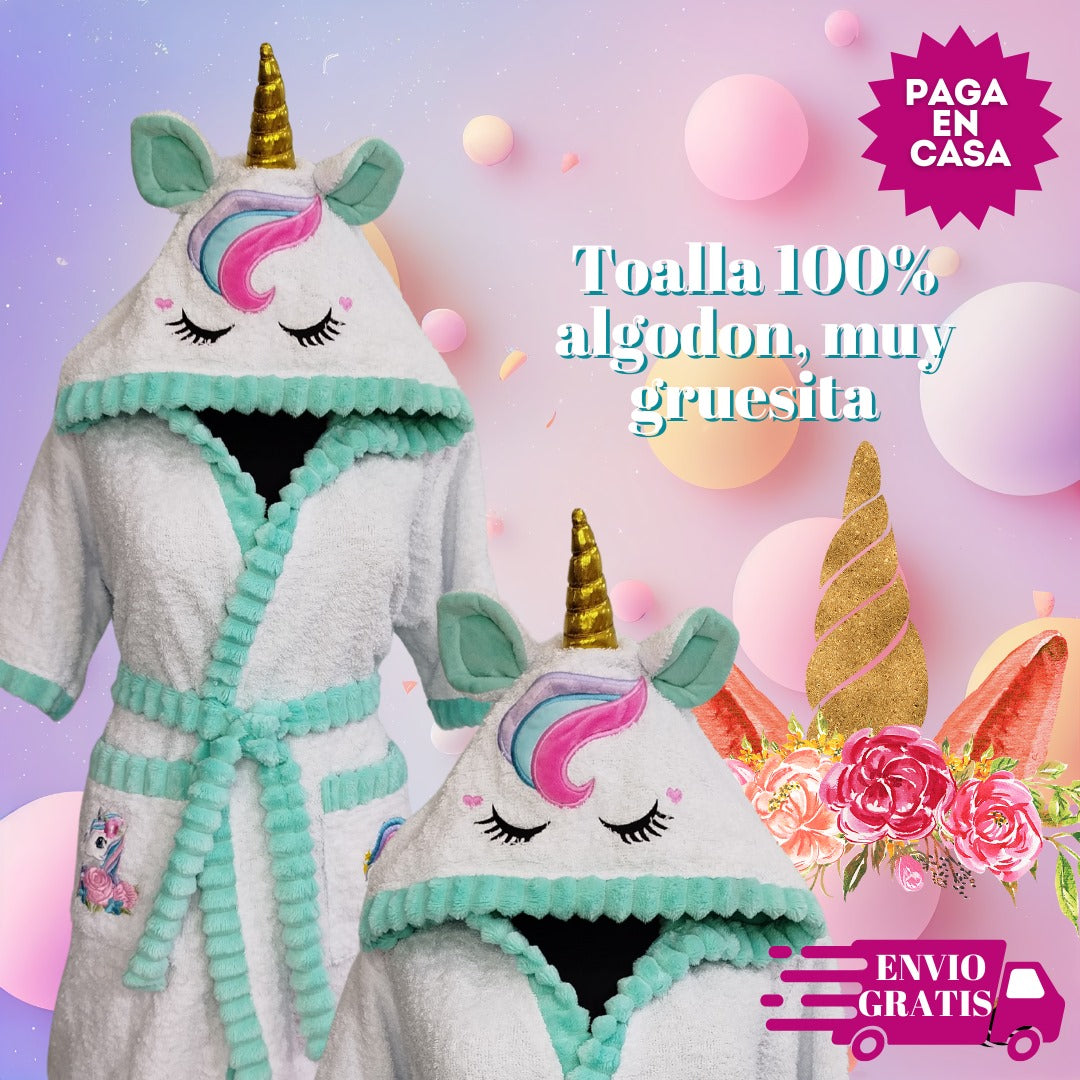 "BataBum" Batas de baño, PERSONALIZADAS! Selecciona talla y modelo en la parte de abajo, Compra ahora y el equipo de logistica se comunica contigo para asesorarte.