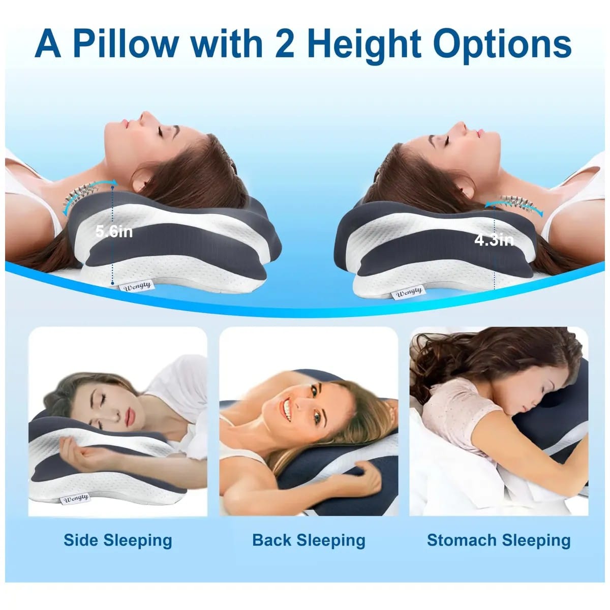 Almohada cervical de espuma